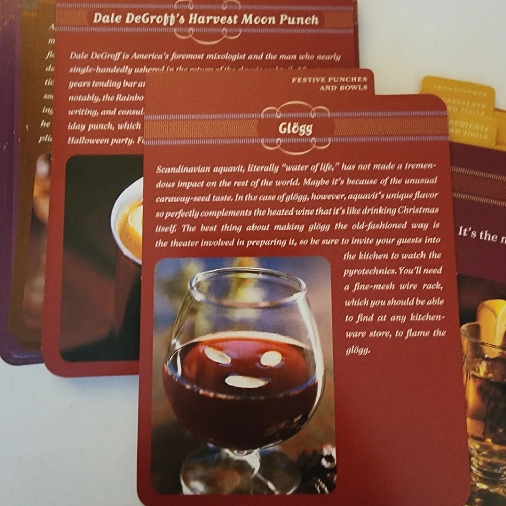 Hot Toddies Recipe Card Deck